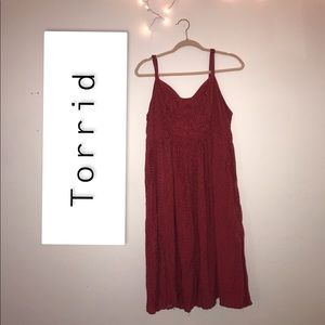 Torrid strap dress